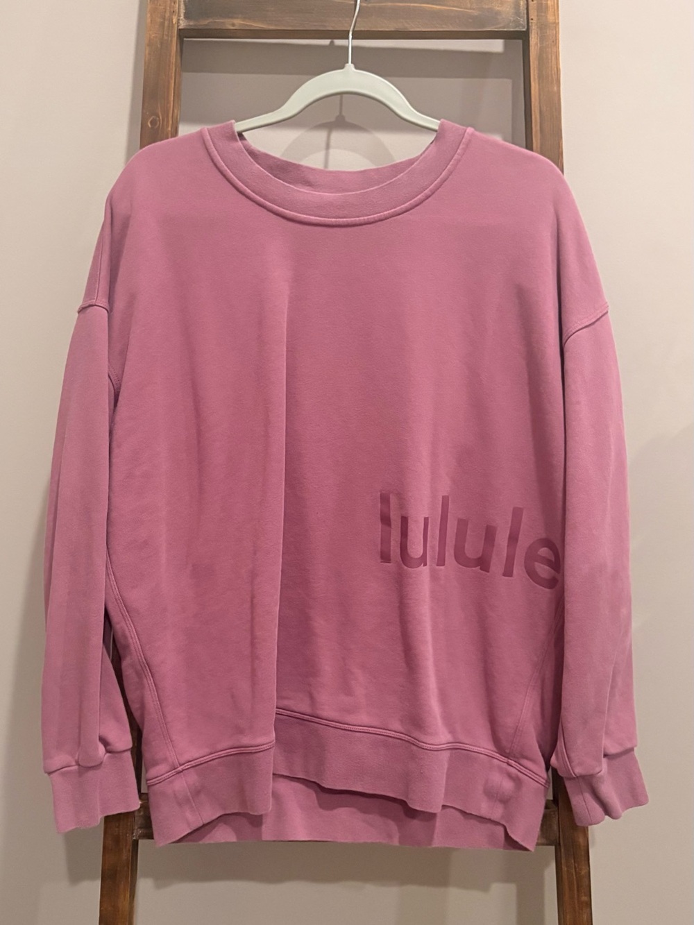 Lululemon Sweatshirt Crew Purple
